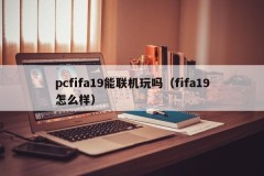 Can pcfifa19 be played online (how about fiffa19)